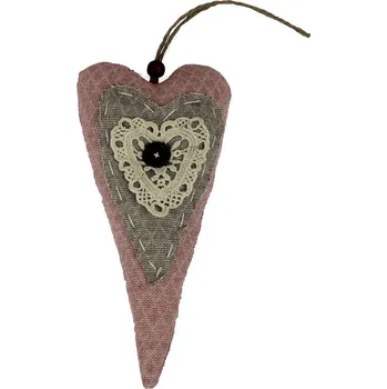 Srdce látkové X0227