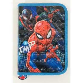 Penál Penál 1 p. 2 chlopně, prázdný Spiderman 03