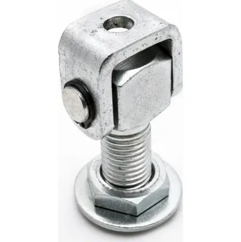 Tesařské kování ADOBY Závěs stavitelný ZRS20 b k přivaření 48mm M20