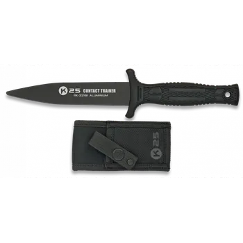Bojový nůž Tréninkový nůž K25 Contact Trainer Black / 12.5cm