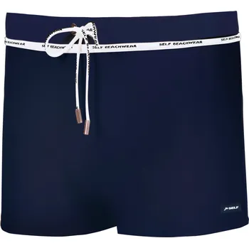 Pánské plavky Pánské plavky L4 8 tm. modré - Self L