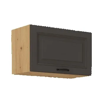 Kuchyňská skříňka Závěsná skříňka Retroline 60 GU-36 1F, Barva: dub artisan + grafit MIRJAN 5903211145544