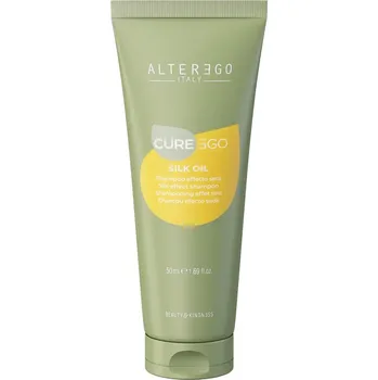 Šampon Alter Ego Ego Line Silk Oil Shampoo - Šampon s hedvábným efektem 50 ml Cestovní balení