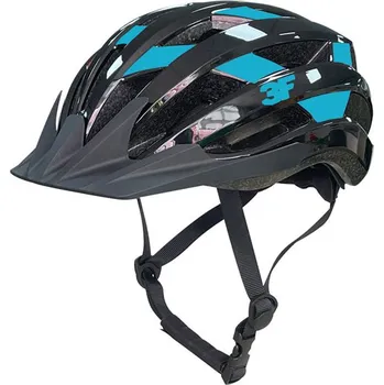 Cyklistická přilba Cyklistická helma 3F Skyline II. Black/Blue 2023 vel.M (Černá/modrá)