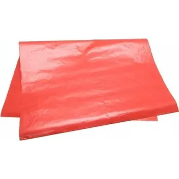 Barevný papír Transparentní papír 42g, A4 červený