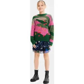 Dámský svetr Desigual Svetr 23WGJF05 Barevná Regular Fit M
