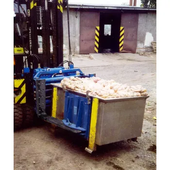 Paletový vozík Speciální uchopovací ramena typ"A" Průřez nosných vidlic: 130x40mm