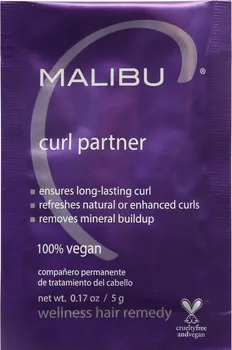 Vlasová regenerace Malibu C Welness Remedy Curl Partner vlasová kúra pro vlnité a kudrnaté vlasy 5 g