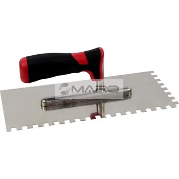 Hladítko nerezové zubaté E10 280 x 130 x 0,75 mm, B0065-3