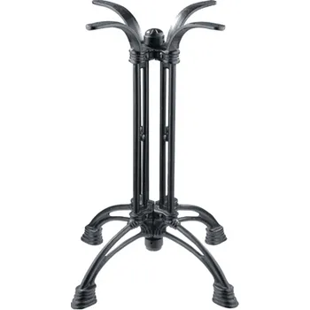 Stolová podnož Interex design Stolová podnož MOZART / Černá matná 730 mm