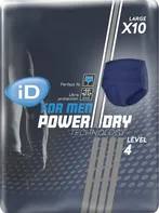 Ontex iD Pants For Men Power Dry Level 4 L 10 ks