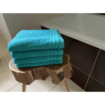 Ručník Polášek Laura Tyrkys 100% bavlna Modrá 50x100