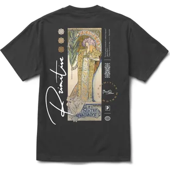 Pánské tričko primitive Pánské triko (mucha) tour washed tee tar