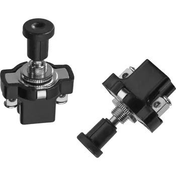 vypínač Onpira Tahový spínač 6V - 24V s aretací Délka závitu zápustné hřídele: 6 mm