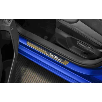 Škoda Dekorativní 3D prahové fólie měděné ŠKODA Scala