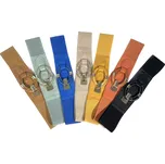 Dámský opasek elastický MML-2389 barva: žlutá okrová