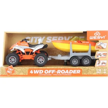 Bublifuk Lamps Autobus kloubový oranžový na baterie