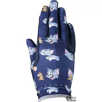 Dětské rukavice HKM -TOM A JERRY- - Modrá - 8let