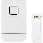 PANLUX Bezdrátový domovní zvonek PIEZO BELL do zásuvky - bezbateriové tlačítko