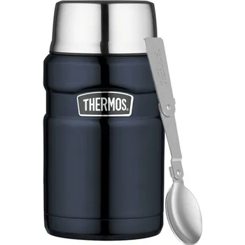 Thermos, Termos na jídlo se skládací lžící Style, 710 ml, tmavě modrý, 2 díl. - Formadore