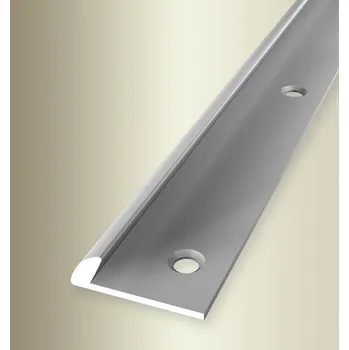 Podlahová lišta Küberit 359 Ukončovací lišta 5 mm pro PVC, vinyl, koberce Barva dekoru: stříbro F4, Délka lišty: 250 cm