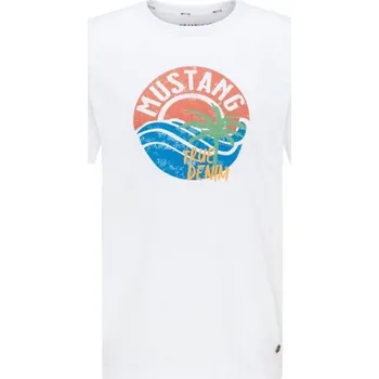 Pánské tričko Tričko Mustang Alex s logem M 1009534 2045 XL