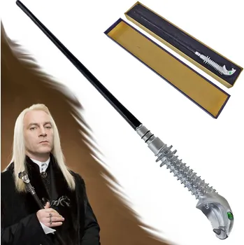 Karnevalový doplněk Kouzelnická Hůlka "Lucius Malfoy" - Harry Potter - 35 cm