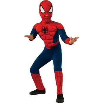 Rubies USA - Prémiový kostým svalnatý Spider-Man pro chlapce - 8-10 years