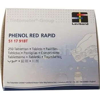 Bazénová chemie SIGMONA Vodní tester - náhradní tablety pH (250ks)