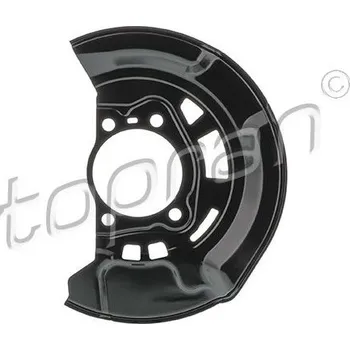 Brzdový kotouč Ochranný plech proti rozstřikování, brzdový kotouč TOPRAN 601 656