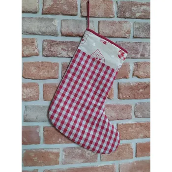 Vánoční dekorace Punčocha na nadílku 07