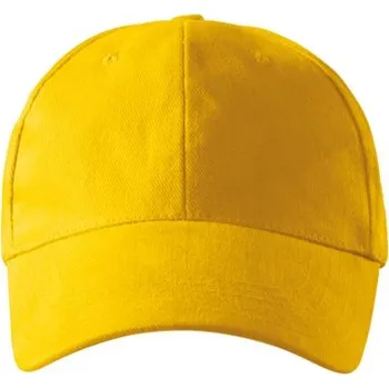 Kšiltovka 6P čepice unisex žlutá uni