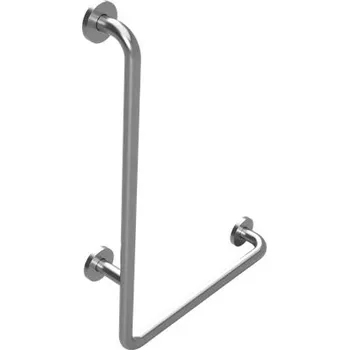 Bemeta - HELP: Nástěnné opěrné držadlo, levé, brus 301112042