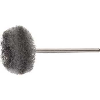 Brusný kotouč mini kartáček HATHO | extra jemný | šedý | 3M Scotch Brite™ | 014 104 372 240 250