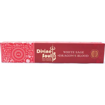 Vonná tyčinka Bílá šalvěj a Dračí krev - vonné tyčinky - Divine Soul 345420