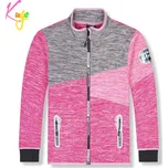 Dívčí flísová mikina - KUGO FM9715, růžová Barva: Růžová, Velikost: 146