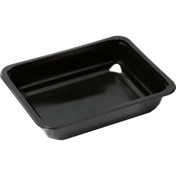 Jednorázové nádobí Obal Miska černá 227x178x50 mm