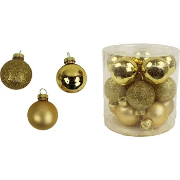 Vánoční dekorace Vánoční ozdoba, sada 15ks S0173/ZL