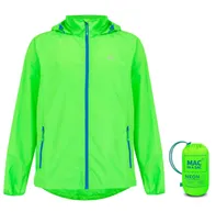 Mac In A Sac Origin Packable Waterproof Jacket Neon Green XL