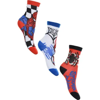 Sada chlapeckých ponožek Marvel Spider - Man Velikost: 23/26