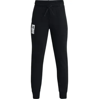 Dětské sportovní tepláky Under Armour RIVAL TERRY JOGGERS K černé 1370209-001 - YM | UK 11,5 | US 12,5