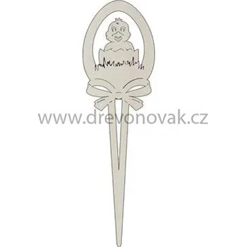 Velikonoční dekorace Velikonoční ozdoba KUŘE č.1804