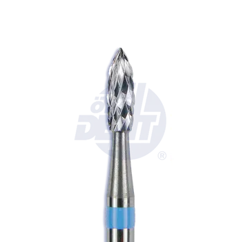 Příslušenství k frézce tvrdokovová fréza Cross Cut, plamen, břichatý, špičatý | do násadce | 500 104 257 190 023