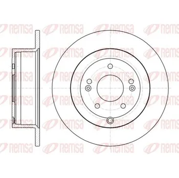 Brzdový kotouč Brzdový kotouč REMSA 61106.00