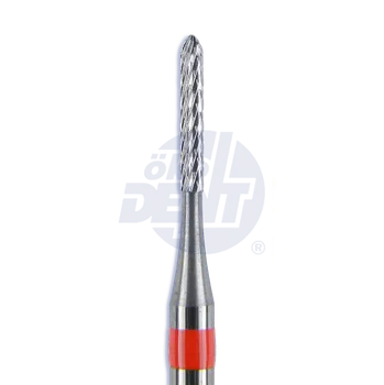 Fréza jemná tvrdokovová fréza s křížovým břitem, torpédo | do násadce | 500 104 292 140 012