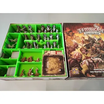 Příslušenství k deskovým hrám inserty.cz Zombicide Černý mor - Insert (černý, 0037)