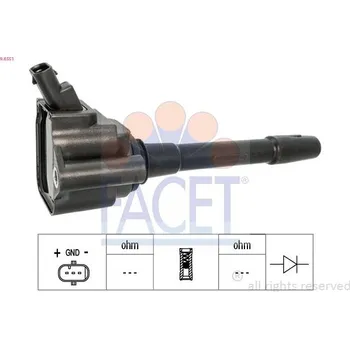 Zapalovací cívka Zapalovací cívka FACET 9.6551
