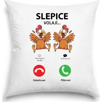 Polštář Polštář - Slepice volají