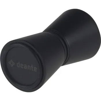 Deante Deante, Klika sprchových dveří - kulatá, černá matná, DEA-XKCK3HN00