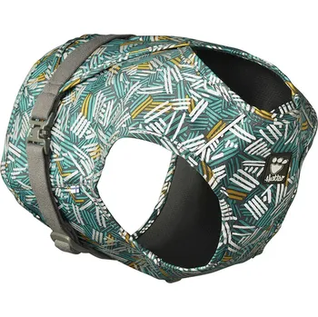 Obleček pro psa Vesta Hurtta Safety Wrap ECO paví zeleň 65-75